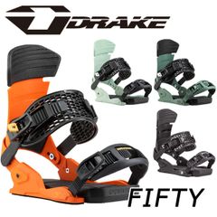 24-25 DRAKE / ドレイク FIFTY フィフティー メンズ レディース ビンディング バインディング スノーボード グラトリ ジブ 2025