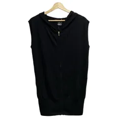 【極美品】THOMAS WYLDE　スタッズベスト　ジレ　ブラック　ゴールド THOMAS WYLDE - 【極美品】THOMAS WYLDE スタッズベスト ジレ