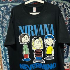 ニルバーナ ティーシャツ 半袖 メンズ ヴィンテージリプリント L XL 黒 ニルヴァーナ <!>A 半袖 Tシャツ 夏 新品 お洒落 セット 歓迎 XL 2XL レトロ 個性的 奇抜  攻め 前衛的 ビンテージリプリント vintage riprint 古着