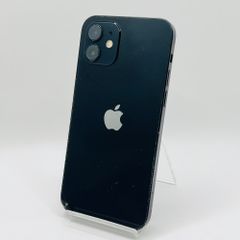 au iPhone 12 64GB ブラック MGHN3J/A　SIMロック解除済み　利用制限〇　動作確認済み