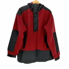 コロンビア Columbia 90s フリース切替 ハーフジップ プルオーバー メンズ import：L 