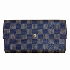 ルイヴィトン　Louis Vuitton　ダミエ　ポルトフォイユ　サラ　N61734　長財布　ユニセックス　美品