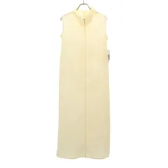 FRAY I.D フレイアイディー 未使用 ノースリーブ ハイネック シアー ロングワンピース 0 アイボリー インナー付き タグ付き レディース 古着