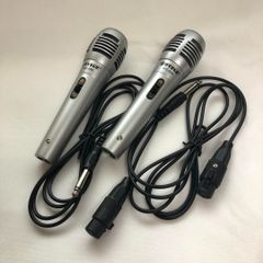 マイク カラオケマイク ダイナミックマイク 2本セット 新品