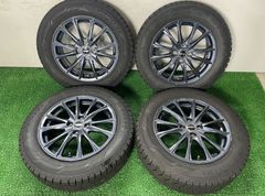 【管246-4】ほぼ新品 2023年製 バリ溝 スタッドレス WAREN 16×6J +45 PCD100 ヨコハマ YOKOHAMA アイスガード 195/65R16 プリウス 等