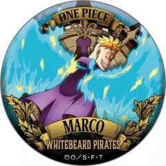 ワンピース ONE PIECE アルティメットクルードでか缶バッジ マルコ