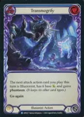 【中古】Flesh and Blood UPR157[R]：(Rainbow Foil)Transmogrify (3)