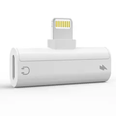 TOMPOL 【2023MFi正規認証品】iphoneイヤホン変換アダプタ ライトニング 2in1 充電しながらイヤホン 二股 接続ケーブル 充電 イヤホン 同時 iPhone14/13/12/Xs/Xsmax/Xr/11/8plus/7/7plus (