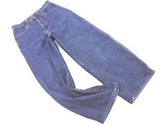 Uniqlo U ユニクロ ユー ルメール ワイド デニムパンツ size26/青 ■■ レディース