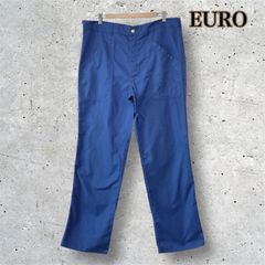 ユーロ　EURO elis ワークパンツ　ブルー サイズ3
