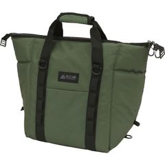 ソフトクーラー トートバッグ 16L 20mm断熱材 ソフトクーラーボックス オリーブ VASTLAND（ヴァストランド）