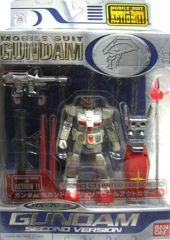 [중고] 피규어 MS IN ACTION!! RX-78-2 건담 세컨드 ver. 롤아웃 컬러 [기동전사 건담] 2003 C3 LIMITED