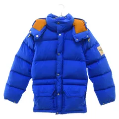 GUCCI (グッチ) ×THE NORTH FACE ノースフェイス ロゴ刺繍 フーデッドダウンジャケット 649241 XLRBM ブルーのサムネイル