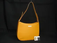 ■新品■未使用■ Burberrys バーバリーズ レザー 内部ノバチェック ショルダーバッグ 肩掛けかばん レディース イエロー系 AX3469