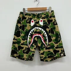 A Bathing Ape カモフラージュ シャークパンツ S A BATHING APE（アベイシングエイプ）の「SHARK 1ST CAMO SWEAT
