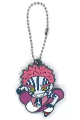 【中古】雑貨 猗窩座 「鬼滅の刃 キャラばんちょうこう ラバーマスコット 捌ノ型」