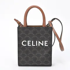 2024年最新】celine セリーヌ ミニ バーティカルカバ トリオンフ