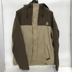 02w04696 GERRY BEAMS HEART ジェリー ビームス  ナイロンジャケット 撥水  ベージュ L  中国製 メンズ  マウンテンパーカー  ポリエステル  【中古品】