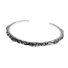 クロムハーツ CHROME HEARTS 【 BANGLE SBT 】 SBT バンド バングル ブレスレット　38256
