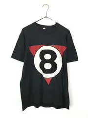 古着 80s USA製 8-Ball 8ボール アート カルチャー ストリート Tシャツ L