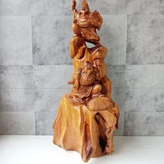 2023年最新】恵比寿 大黒 木彫りの人気アイテム - メルカリ