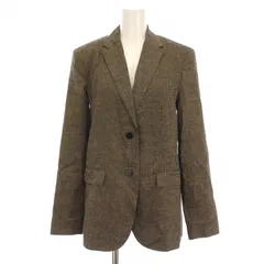 セオリー Theory Classic Blazer in Textured Linen ブレザー テーラードジャケット リネン 2B アウター 2 茶 /YM