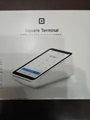 スクエアターミナル　SPD2-01-A 「中古品」、ロール紙17本付き スクエアターミナル SPD2-01-A