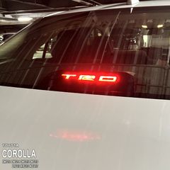 【松印】車種専用 ハイマウントステッカー(TRD) トヨタ カローラ セダン ZWE211 ZWE214 ZWE215 ZWE219 ZRE212 NRE210 MZEA17 ハイブリッド WXB
