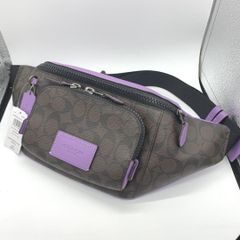coach コーチ シグネチャー PVCレザー ボディバッグ 2WAY - メルカリ