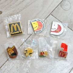 レア☆マクドナルドピンバッジなど7個セット 非売品 バッジ