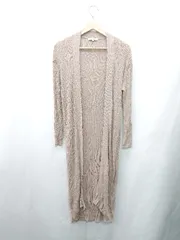 ◇ ⊇ COTORICA コトリカ 長袖 コーディガン サイズS ブラウン系 レディース E  【1409100065770】
