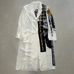 Yohji Yamamoto POUR HOMME ヨウジヤマモトプールオム 25SS look11 Rayon long Shirt レーヨンロングシャツ HP-J70-800 ホワイト size:4【中目黒A07】