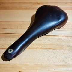 Gilles BERTHOUD Galibier leather saddle レザー サドル ロードタイプ 革 チタン レール フランス製 ジルベルソー ガリビエ Ti エイジング
