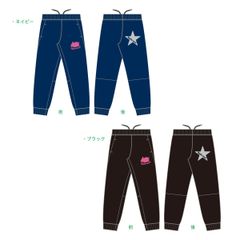 スピンアウト　ドライスウェットパンツ　ラメシルバースター