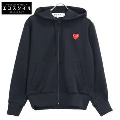超希少　tricot COMME des GARÇONS ジップパーカー　レース PLAY COMME des GARCONS プレイ コム デ ギャルソン パーカー 赤