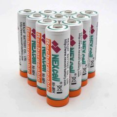 [10本セット] NEXcell ネクセル 2600ｍAh 単3ニッケル水素充電池