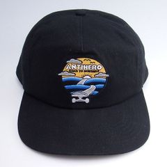 美品 ANTI HERO ROAD TO NOWHERE HAT アンタイヒーロー スナップバック キャップ