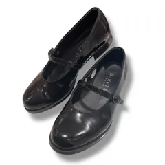 HARUTA ハルタ ワンストラップシューズ SF341B 2E 通学 通勤 定番ストラップシューズ 日本製 ブラック 24センチ レディース ゴーゴー古着セントラルパーク名古屋店No.147