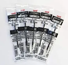 UNI - BALL JETSTREAM Fine PointローラーボールペンRefills forマルチペンタイプ-0.7?mm-black ink-valueのセット5 1