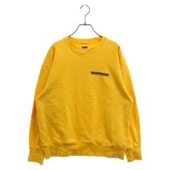 BEDWIN & THE HEARTBREAKERS (ベドウィンアンドザハートブレーカーズ) L/S C-NECK SWEAT ロゴプリント ロングスリーブ スウェットトレーナー イエローのサムネイル