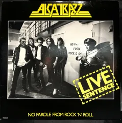 激レア　Alcatrazz Live Sentence 国内盤　帯付　税表記無 Yahoo!オークション -「alcatrazz」(レコード) の落札相場・落札価格
