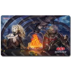 アルバスの落胤　白の聖女エクレシア　マット　遊戯王　プレイマット　ラバーマット