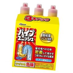 パイプユニッシュ 排水溝クリーナー 液体タイプ 800g×3本 排水溝 キッチン お風呂 洗面所 ヌメリ 排水管