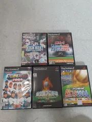 PS2　ソフト野球ゲーム5本まとめ売り