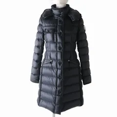 極美品☆国内正規品 MONCLER モンクレール 2021年製 HERMINE エルミンヌ フード付 ロングダウンコート ブラック 黒 0 レディース♪ J02-st30220-9341のサムネイル