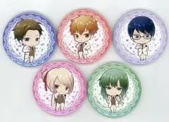 【中古】バッジ・ピンズ(キャラクター) 華桜会 SDキャラ缶バッジ5個セット 「Blu-ray BOX スタミュ 第1期」 星箱購入特典