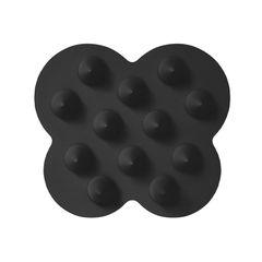 UKA ウカ ブラック ハードタイプ ウカ スカルプブラシ ケンザン ハード<br><br>【ヘアケア ブラシ シリコン 頭皮用 ブラシスカルプ ブラッシュ ケンザン 頭皮ブラシ】