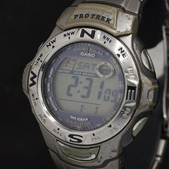 CASIO プロトレック PRW-100TJ チタン ソーラー 稼動品 メンズ - メルカリ