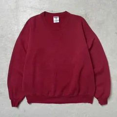 00年代 USA製 JERZEES ラグランスウェット ブランクスウェットシャツ 無地 メンズ2XL 