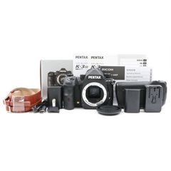 【ほぼ新品】 PENTAX ペンタックス K-3 III プレミアムキット ブラック ショット数20,108枚!